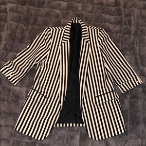 Zara Striped Blazer